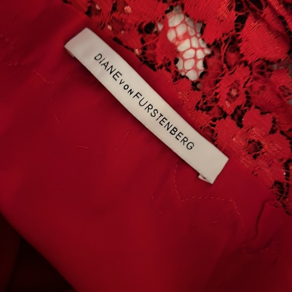 RED DRESS Prom Evening CUSTOM MADE Diane von Furstenberg, as seen on Gigi Hadid - Picture 9 of 15